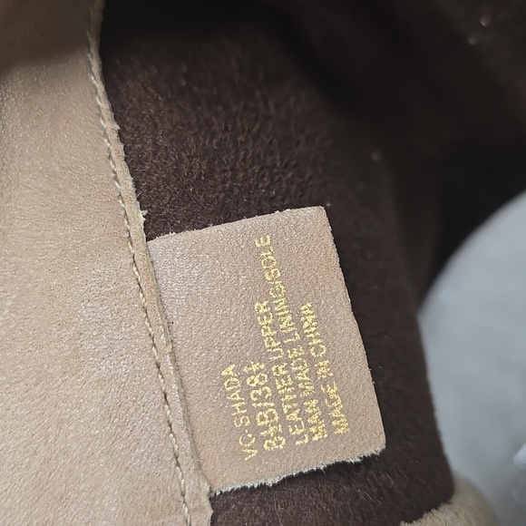 Vince Camuto Boots Shada Soft Leather Tan 8.5 - Picture 2 of 12